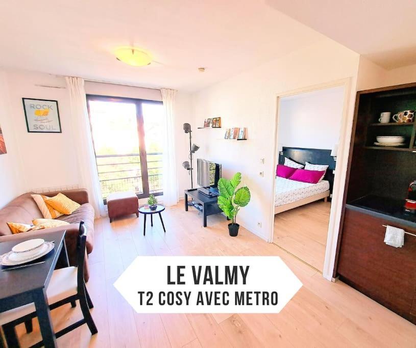Le Valmy: Appartement Lumineux Au Pied Du Metro Lyon Extérieur photo